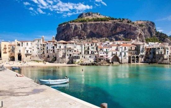 Blue Sea House Apartman Cefalù Kültér fotó